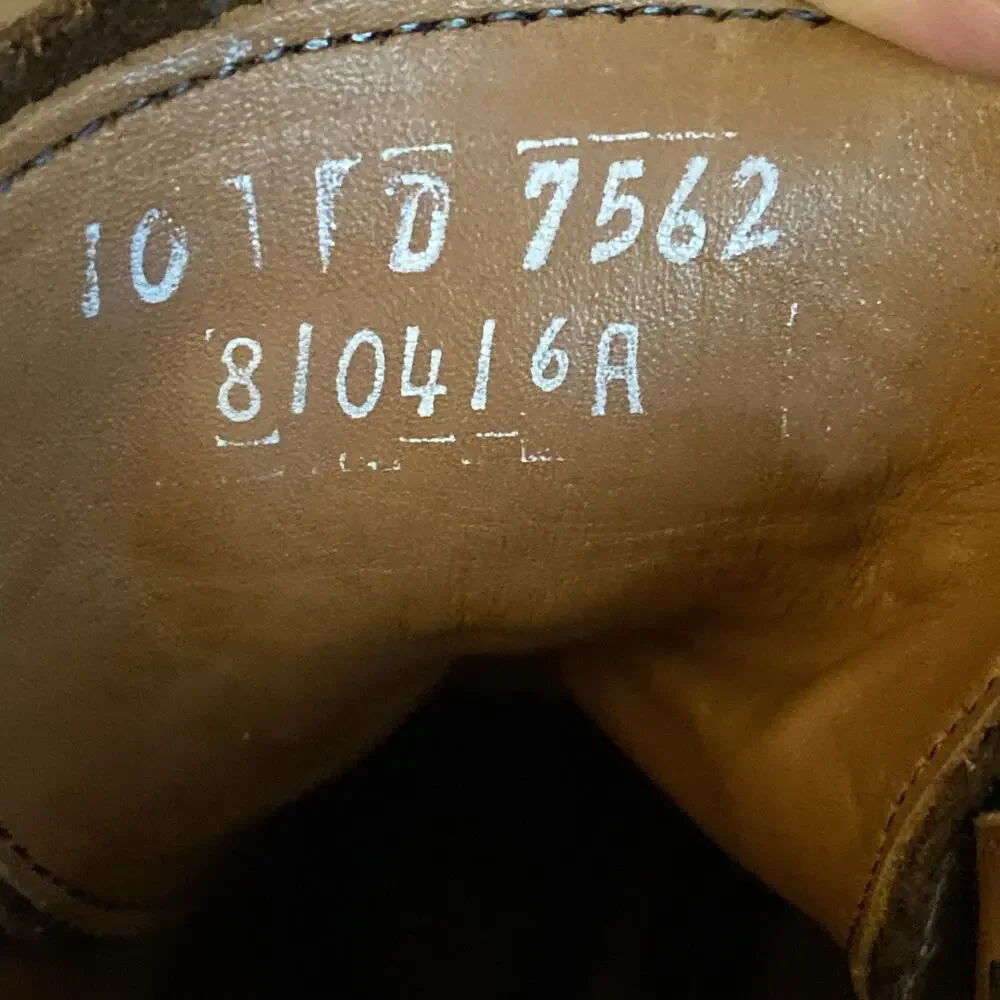Allen Edmonds Higgins Mill 10 D Brown Boot Chromexcel Leather